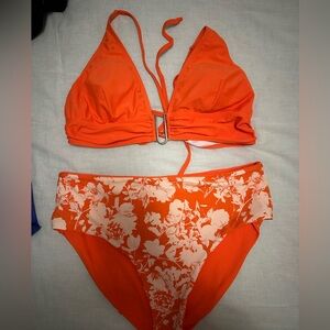 CUPSHE orange bikini